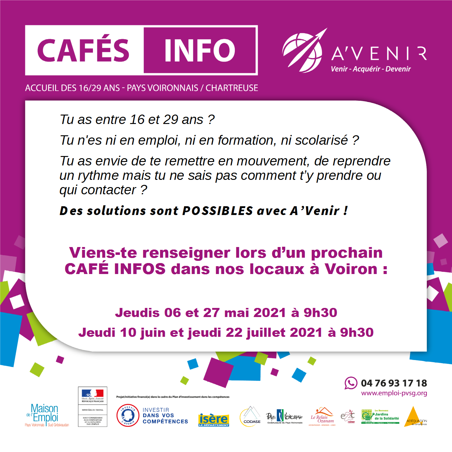 8 post cafes infos