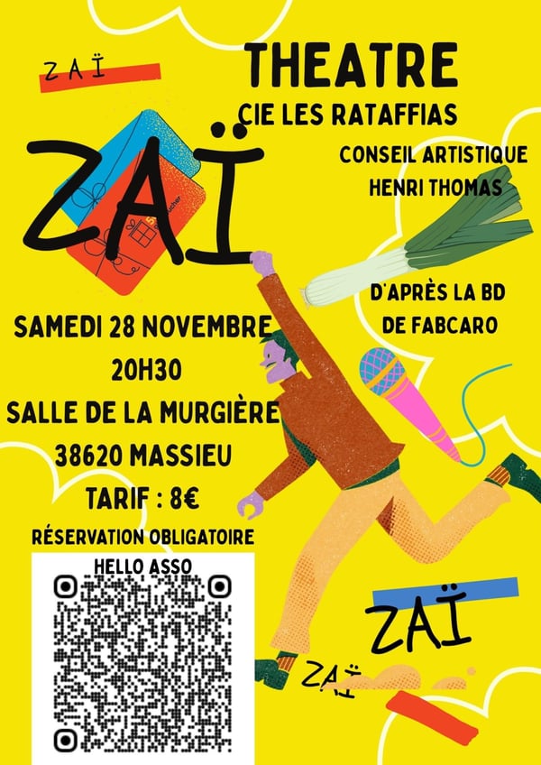 Théatre Zaï par la Cie Les Rataffias