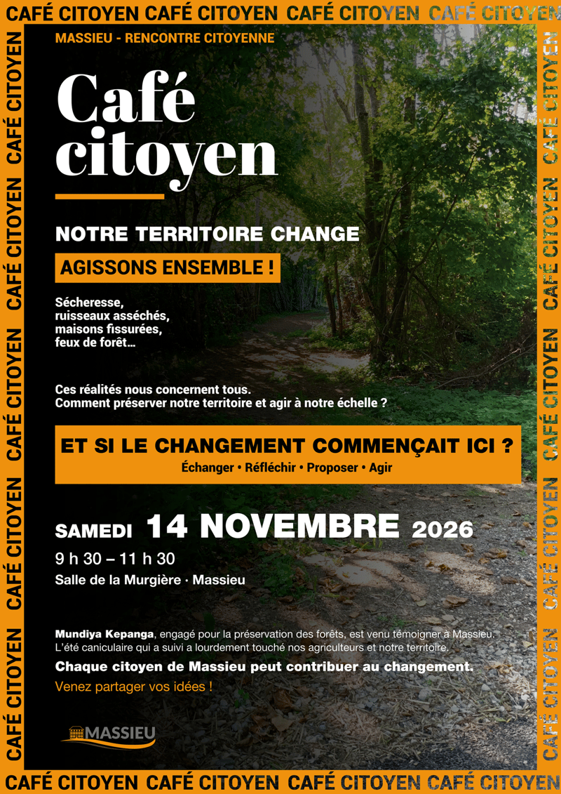 Affiche cafe citoyen