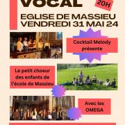 Affiche concert cocktail melody massieu 31 mai 2024 2