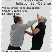 Affiche self defense initiation mars 2024