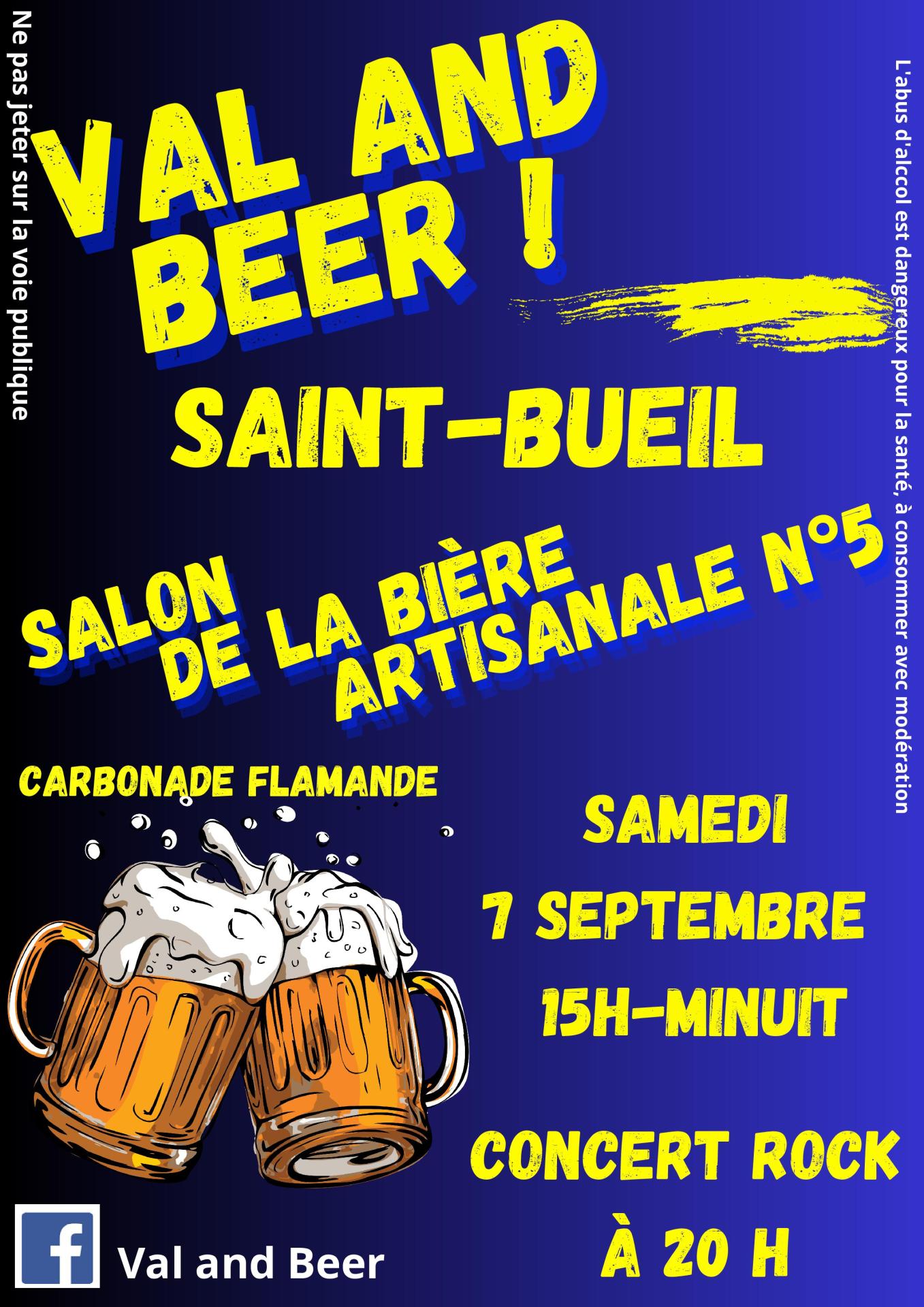 Affiche val and beer 2024
